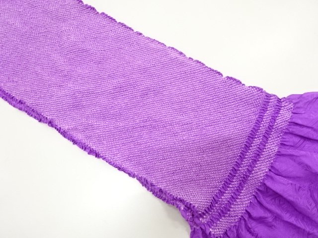 JAPANESE KIMONO / OBIAGE FOR FURISODE / SILK / SHIBORI